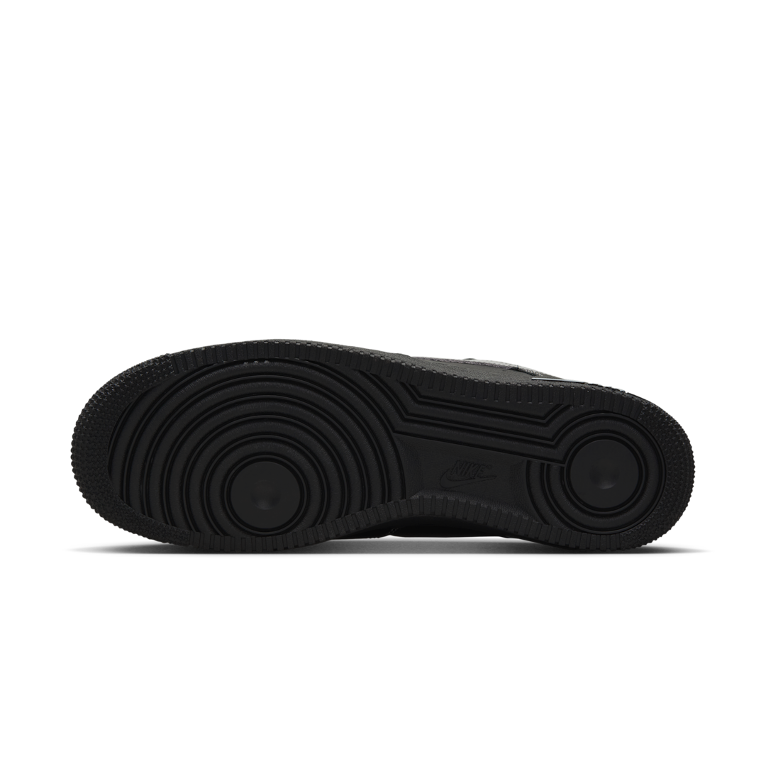 Overkicks - Nike Air Force 1 Low Black Grey (HQ2037-006) - detalle suela