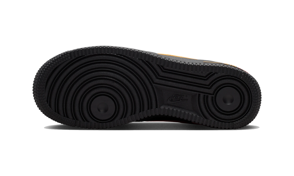 Overkicks - Nike Air Force 1 Low Black Multi-Color (IM7742-001) - par completo
