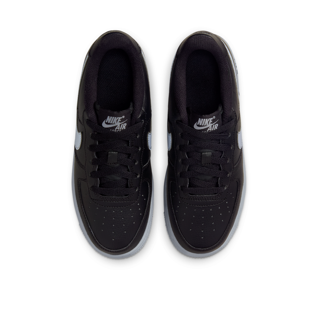 Overkicks - Nike Air Force 1 Low Black Wolf Grey (GS) (HQ3807-001) - imagen 2