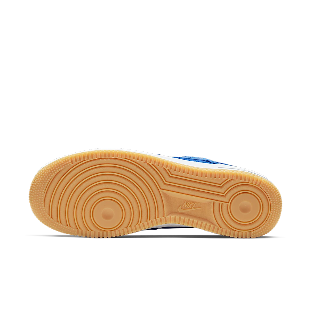 Overkicks - Nike Air Force 1 Low CLOT Blue Silk (CJ5290-400) - detalle suela