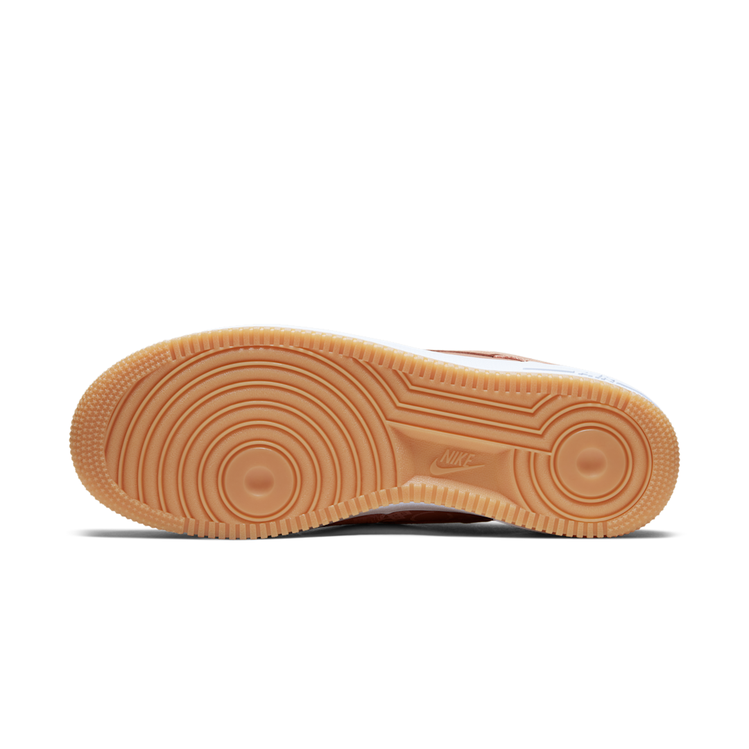 Overkicks - Nike Air Force 1 Low CLOT Rose Gold Silk (Regular Box) (CJ5290-600) - detalle suela