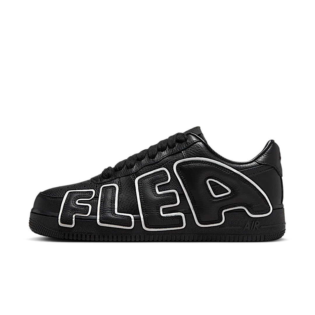 Overkicks - Nike Air Force 1 Low Cactus Plant Flea Market Black (2024) (HJ8463-001) - vista lateral