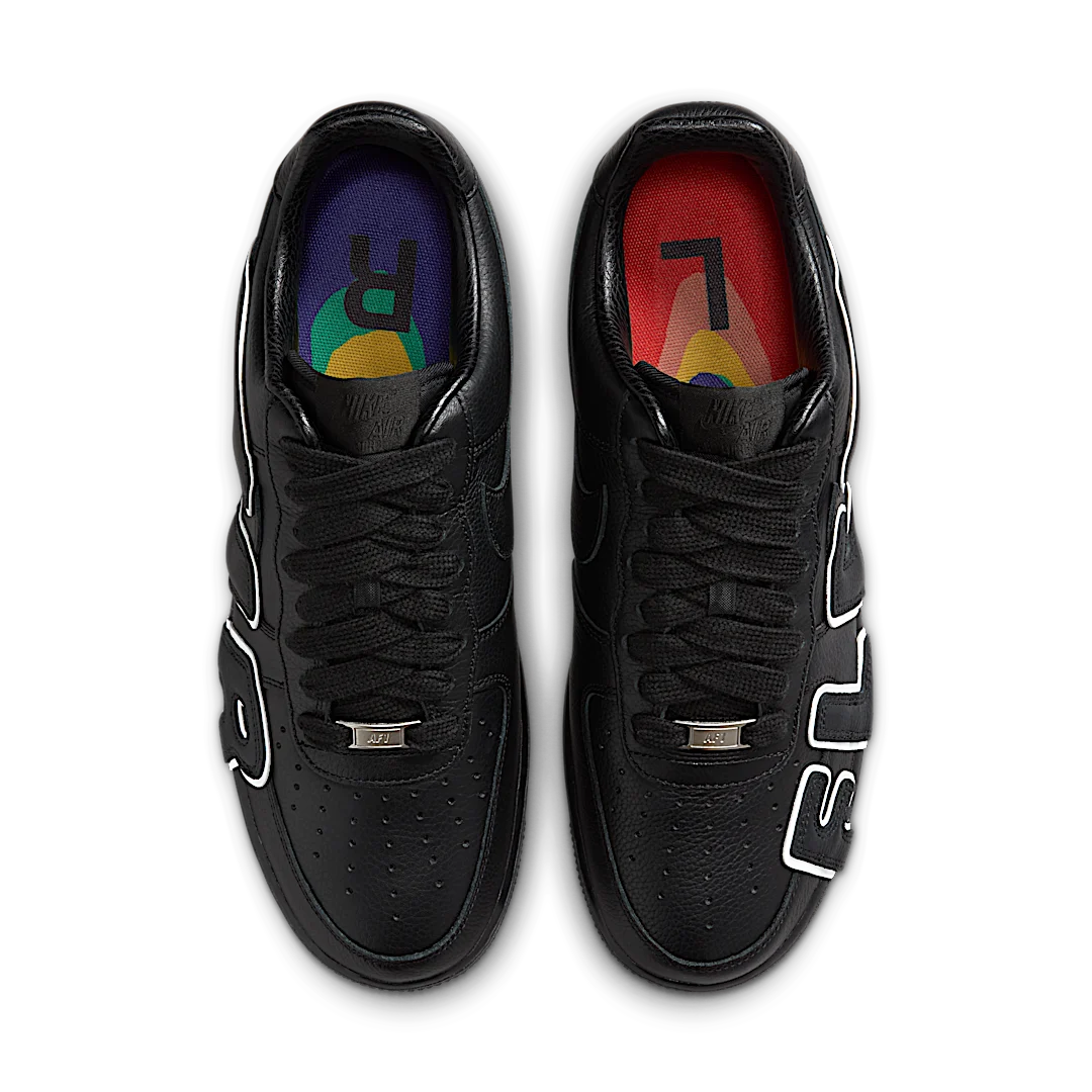 Overkicks - Nike Air Force 1 Low Cactus Plant Flea Market Black (2024) (HJ8463-001) - par completo