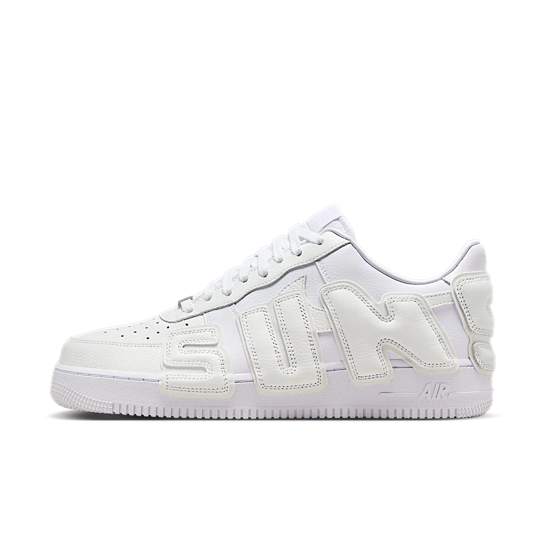 Overkicks - Nike Air Force 1 Low Cactus Plant Flea Market White (2024) (FQ7069-100) - vista lateral
