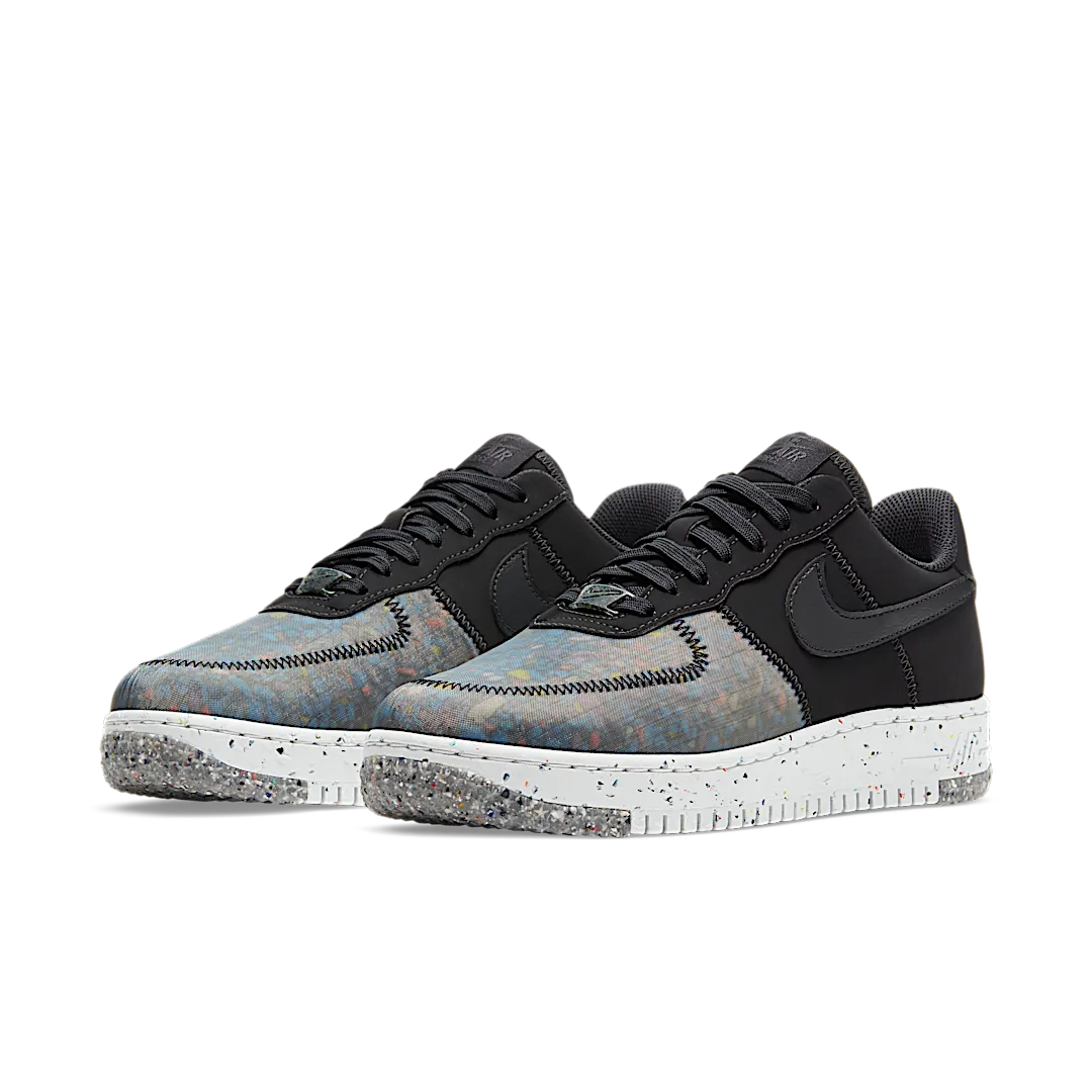 Overkicks - Nike Air Force 1 Low Crater Black Photon Dust (CT1986-002) - vista trasera