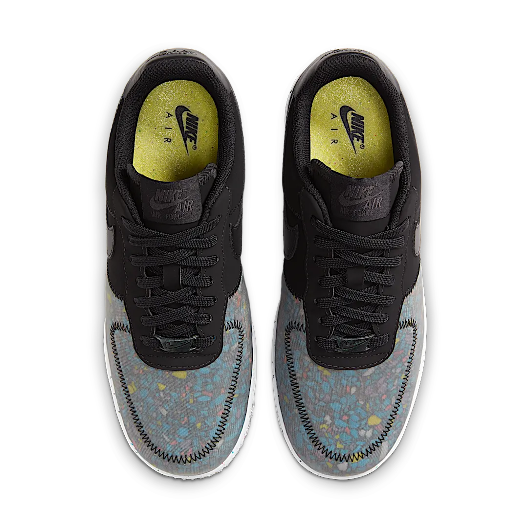Overkicks - Nike Air Force 1 Low Crater Black Photon Dust (CT1986-002) - par completo