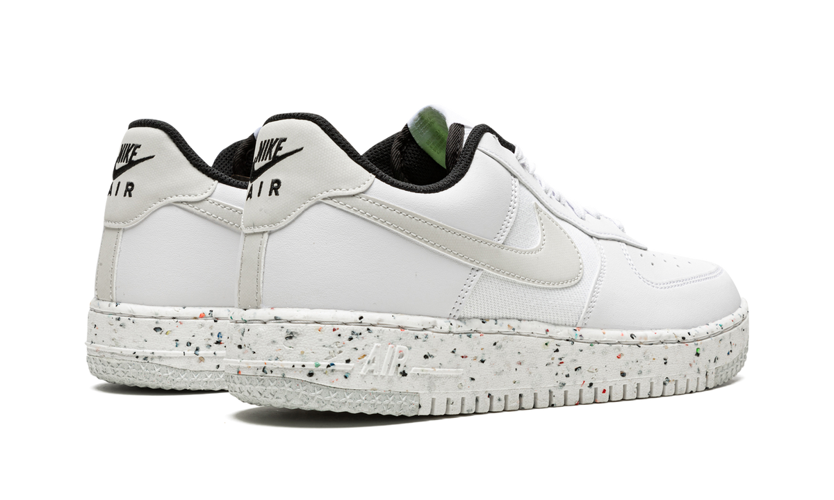 Overkicks - Nike Air Force 1 Low Crater Next Nature White Speckled Sole (DH8083-100) - par completo