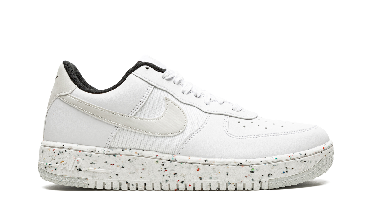 Overkicks - Nike Air Force 1 Low Crater Next Nature White Speckled Sole (DH8083-100) - detalle talón