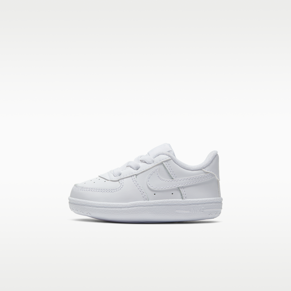 Overkicks - Nike Air Force 1 Low Crib White (I) (CK2201-100) - vista lateral