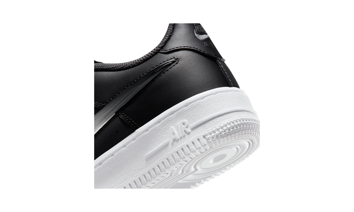 Overkicks - Nike Air Force 1 Low Dark Smoke Grey Black White (IR0595-002) - detalle
