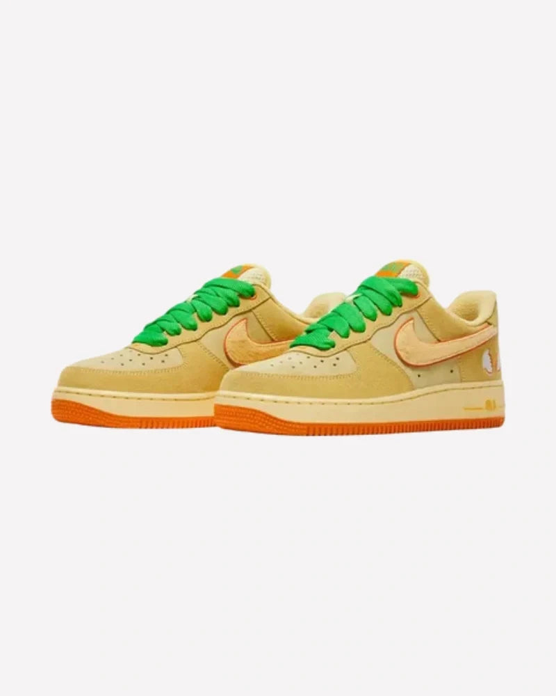 Overkicks - Nike Air Force 1 Low Ducks of a Feather University of Oregon Duck or Egg (IU7612-700) - imagen 2