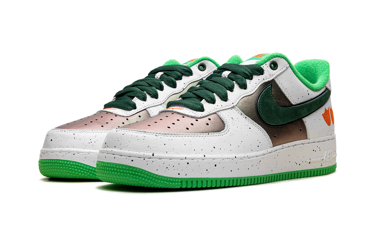 Overkicks - Nike Air Force 1 Low Ducks of a Feather University of Oregon Egg or Duck (IU7613-100) - vista trasera