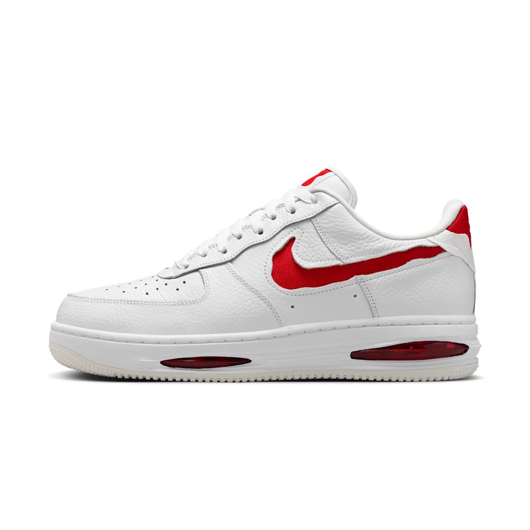 Overkicks - Nike Air Force 1 Low Evo University Red (HF3630-100) - vista lateral