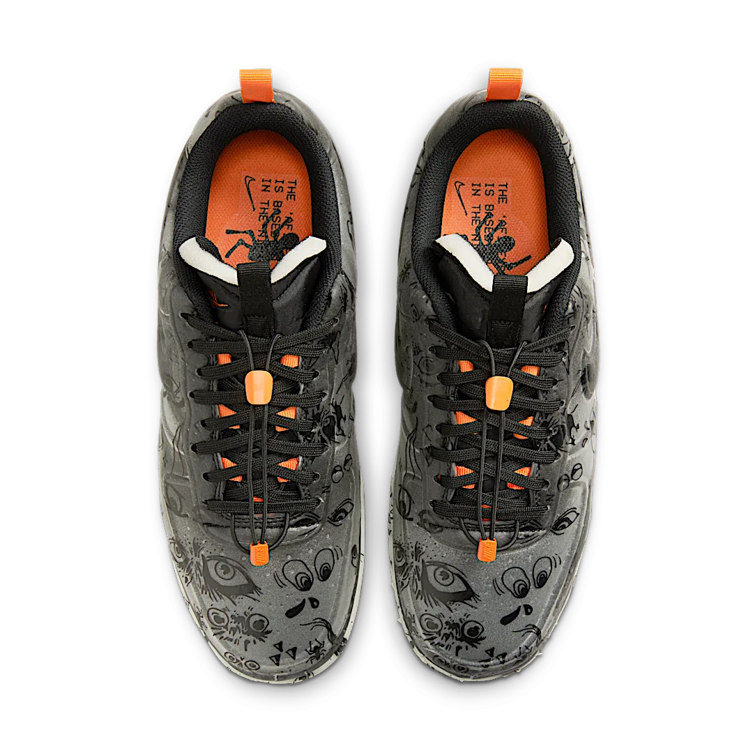 Overkicks - Nike Air Force 1 Low Experimental Halloween (DC8904-001) - par completo