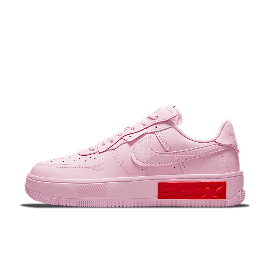 Overkicks - Nike Air Force 1 Low Fontanka Foam Pink (DA7024-600) - vista lateral