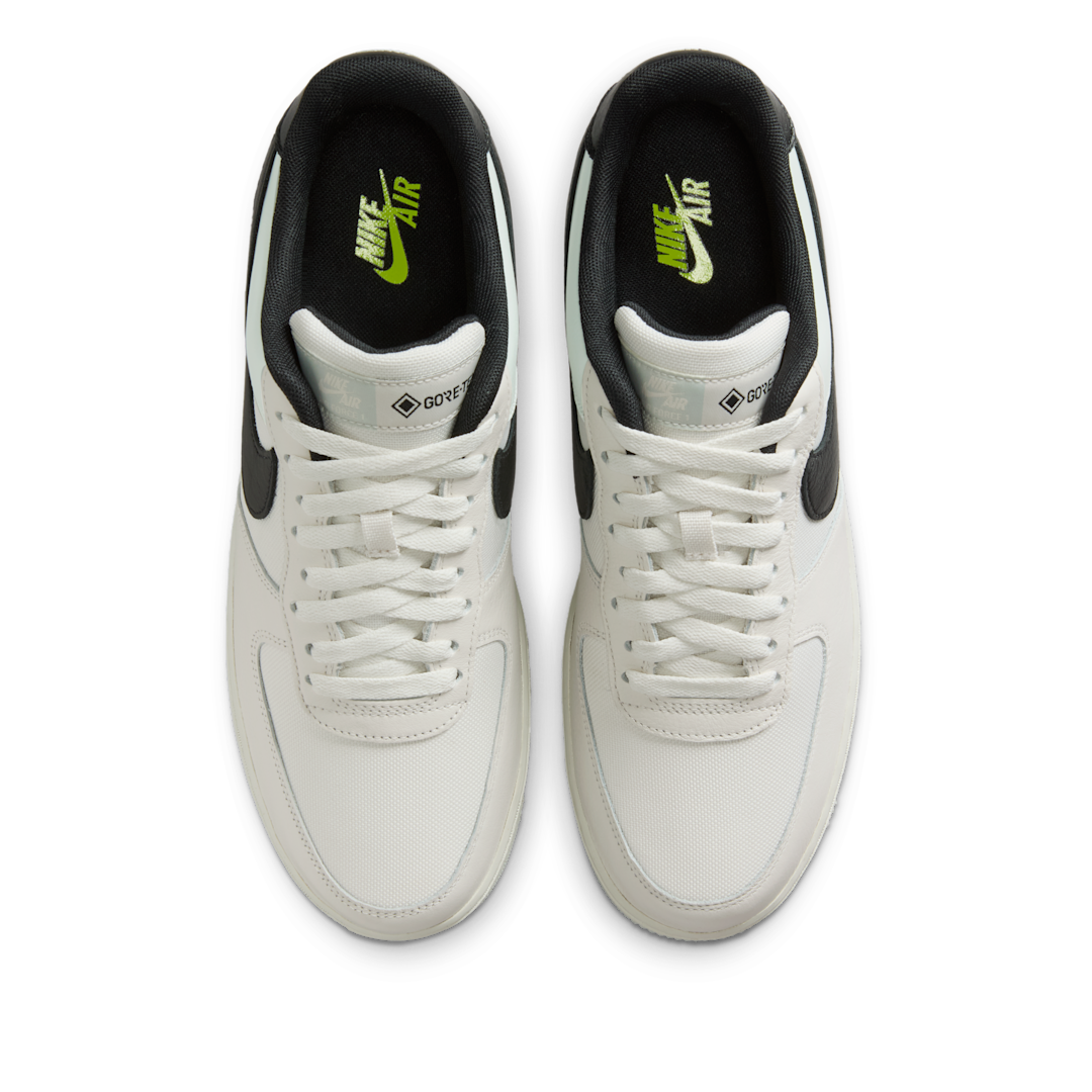 Overkicks - Nike Air Force 1 Low Gore-Tex Phantom Bone Black (CK2630-004) - par completo