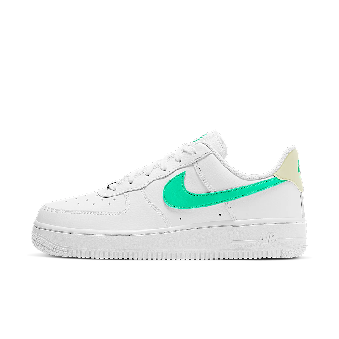 Overkicks - Nike Air Force 1 Low Green Glow (315115-164) - vista lateral