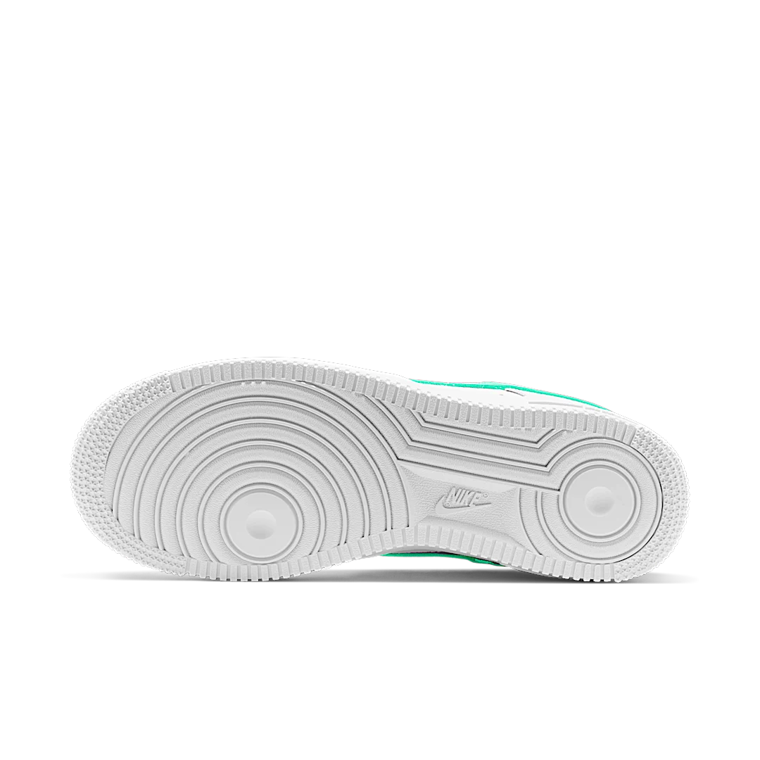 Overkicks - Nike Air Force 1 Low Green Glow (315115-164) - par completo