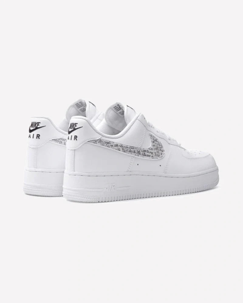 Overkicks - Nike Air Force 1 Low Just Do It Pack White Clear (BQ5361-100) - imagen 2