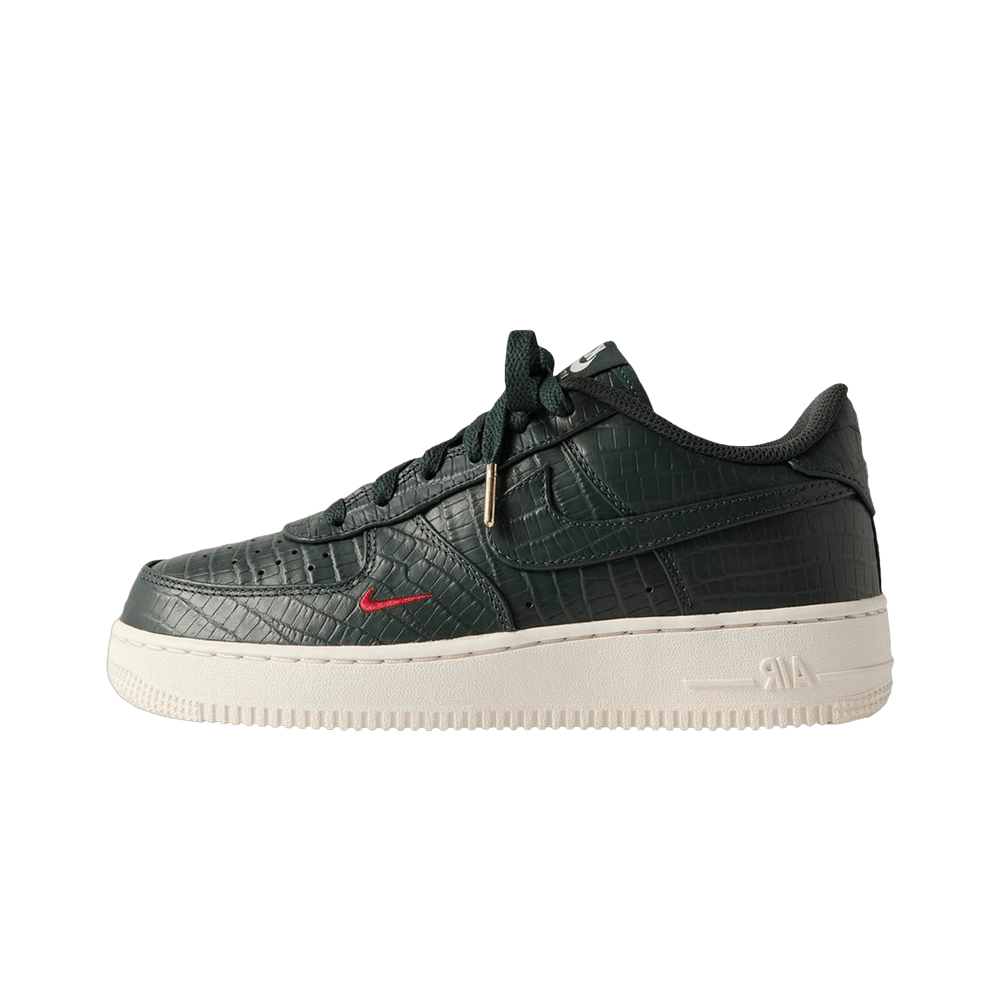 Overkicks - Nike Air Force 1 Low Kith Black Spruce (IM6037-300) - vista lateral