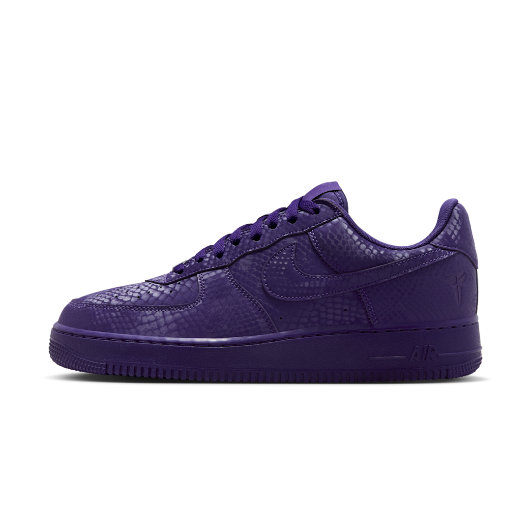 Overkicks - Nike Air Force 1 Low Kobe Bryant Court Purple (IB0018-500) - vista lateral