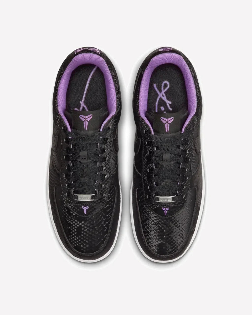 Overkicks - Nike Air Force 1 Low Kobe Bryant Forever Black Purple Stardust (IB0018-007) - imagen 3