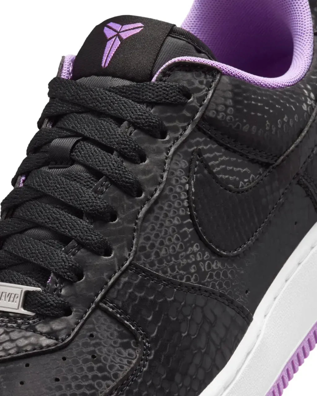 Overkicks - Nike Air Force 1 Low Kobe Bryant Forever Black Purple Stardust (IB0018-007) - imagen 5