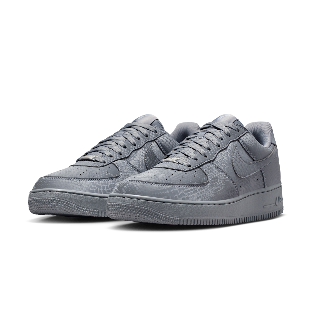 Overkicks - Nike Air Force 1 Low Kobe Bryant Forever Cool Grey (IB0018-004) - vista trasera