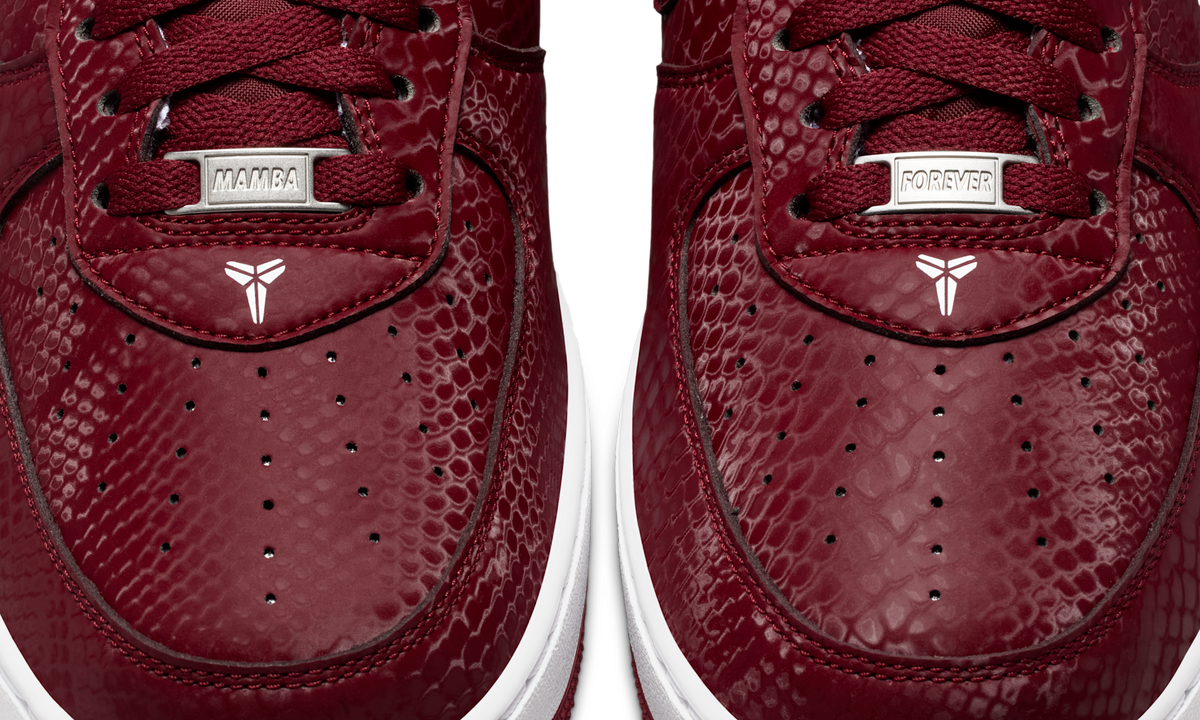 Overkicks - Nike Air Force 1 Low Kobe Bryant Forever Lower Merion Away (IB0018-600) - detalle