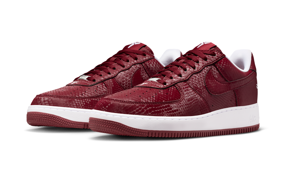 Overkicks - Nike Air Force 1 Low Kobe Bryant Forever Lower Merion Away (IB0018-600) - vista trasera