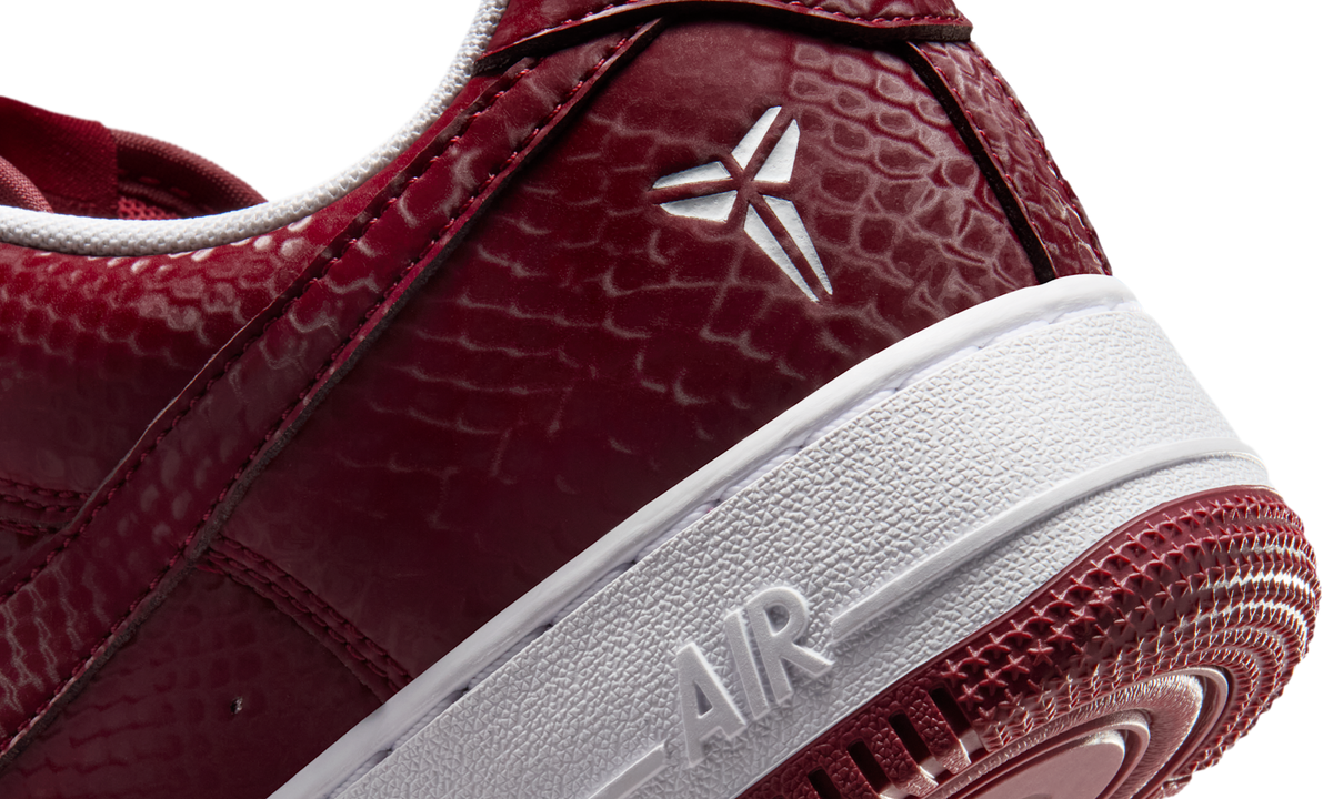 Overkicks - Nike Air Force 1 Low Kobe Bryant Forever Lower Merion Away (IB0018-600) - detalle