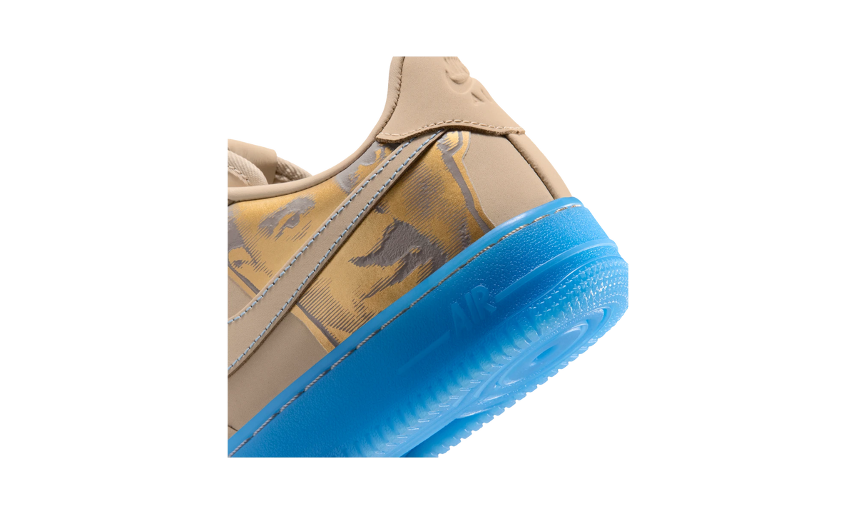 Overkicks - Nike Air Force 1 Low Kobe Bryant Linen (IQ4936-200) - detalle