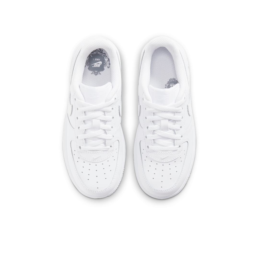 Overkicks - Nike Air Force 1 Low LE Triple White (PS) (DH2925-111) - imagen 3