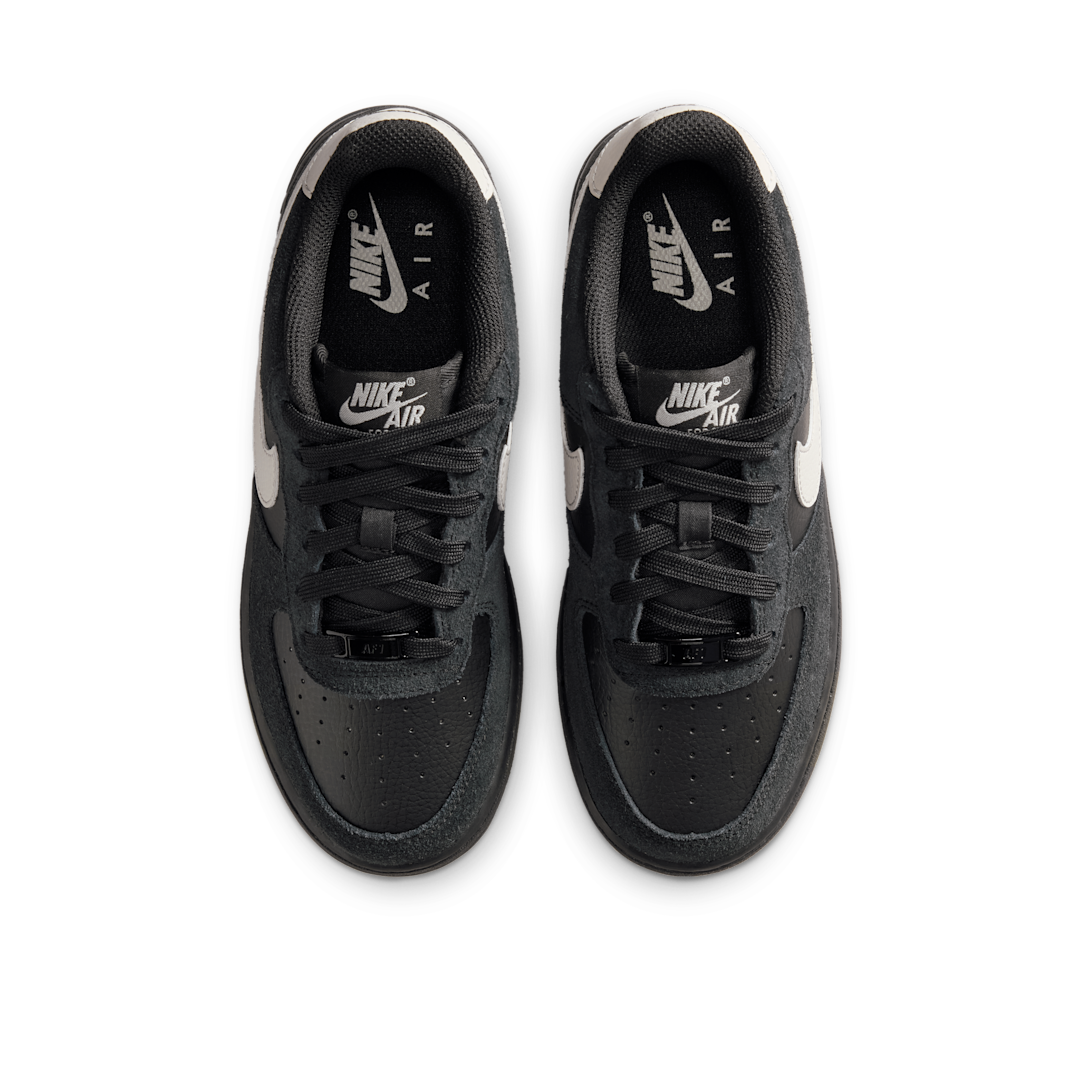 Overkicks - Nike Air Force 1 Low LV8 2 Black Light Bone (GS) (HV4760-001) - imagen 3