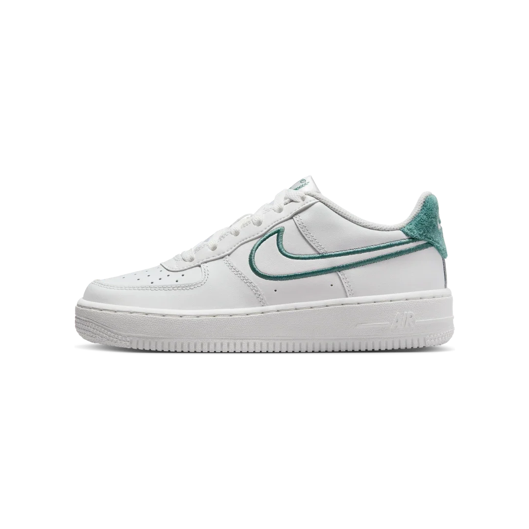 Overkicks - Nike Air Force 1 Low LV8 3 Summit White Bicoastal (GS) (FZ2008-100) - vista lateral