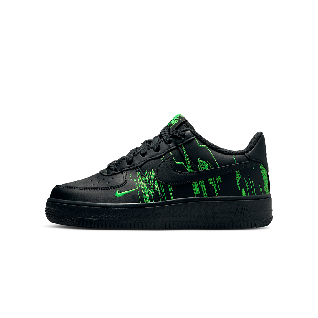 Overkicks - Nike Air Force 1 Low LV8 4 Matrix (HV4763-001) - vista lateral