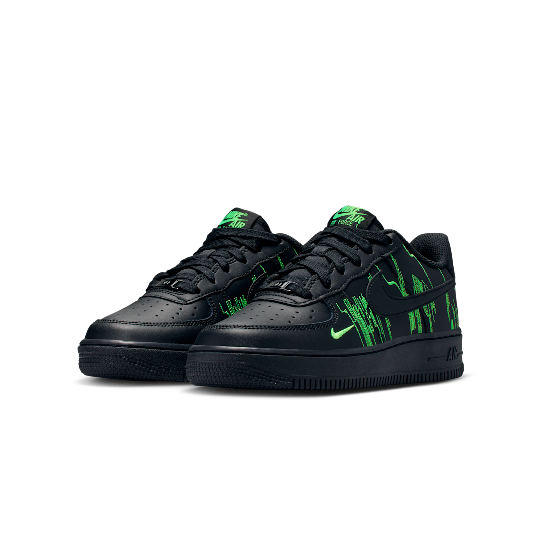 Overkicks - Nike Air Force 1 Low LV8 4 Matrix (HV4763-001) - vista trasera