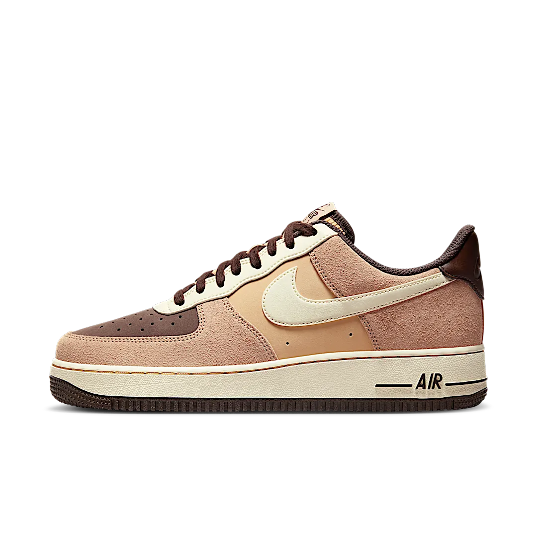 Overkicks - Nike Air Force 1 Low LV8 EMB Hemp Coconut Milk (FB8878-200) - vista lateral