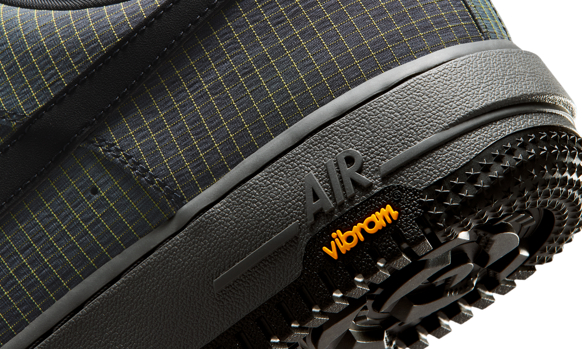 Overkicks - Nike Air Force 1 Low LX Vibram Pencil Point Black (IH1943-001) - detalle