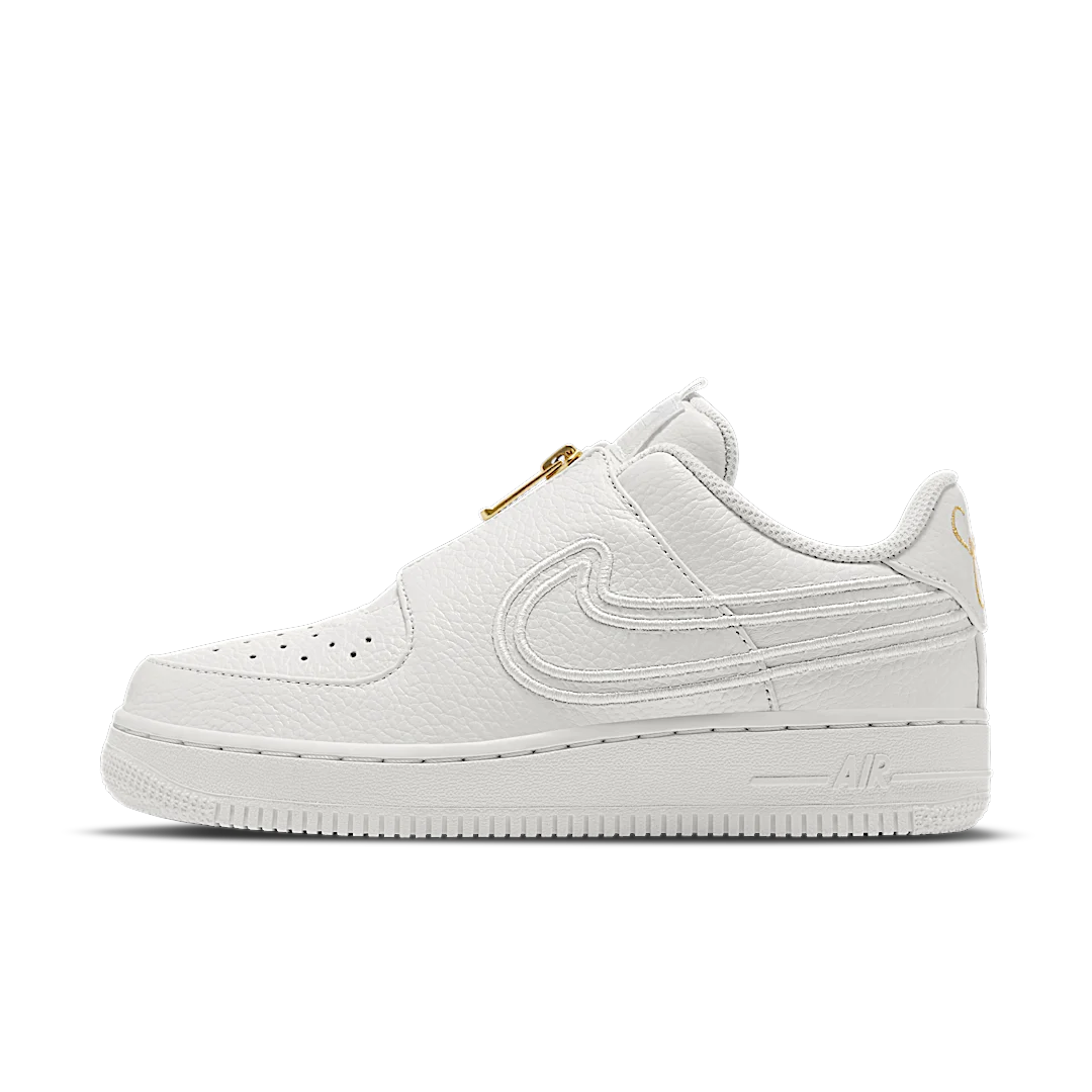 Overkicks - Nike Air Force 1 Low LXX Zip Serena Williams Summit White (DM5036-100) - vista lateral