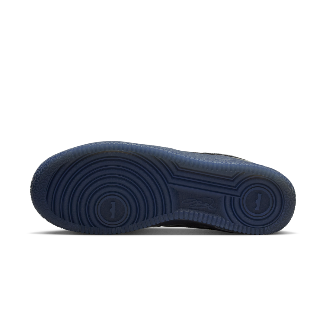 Overkicks - Nike Air Force 1 Low LeBron James Black Patent (IO6129-001) - detalle suela
