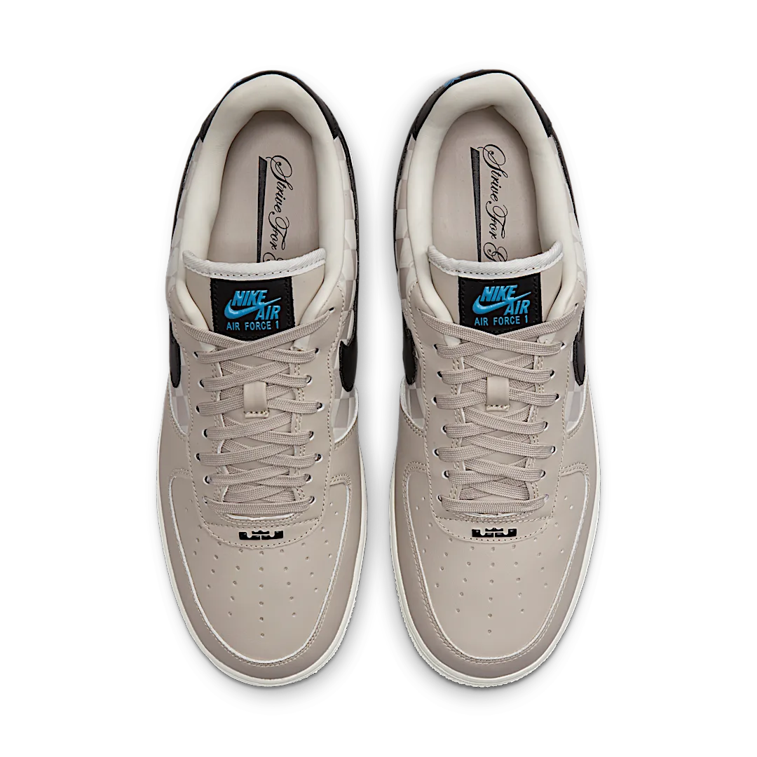 Overkicks - Nike Air Force 1 Low LeBron James Strive For Greatness (DC8877-200) - par completo