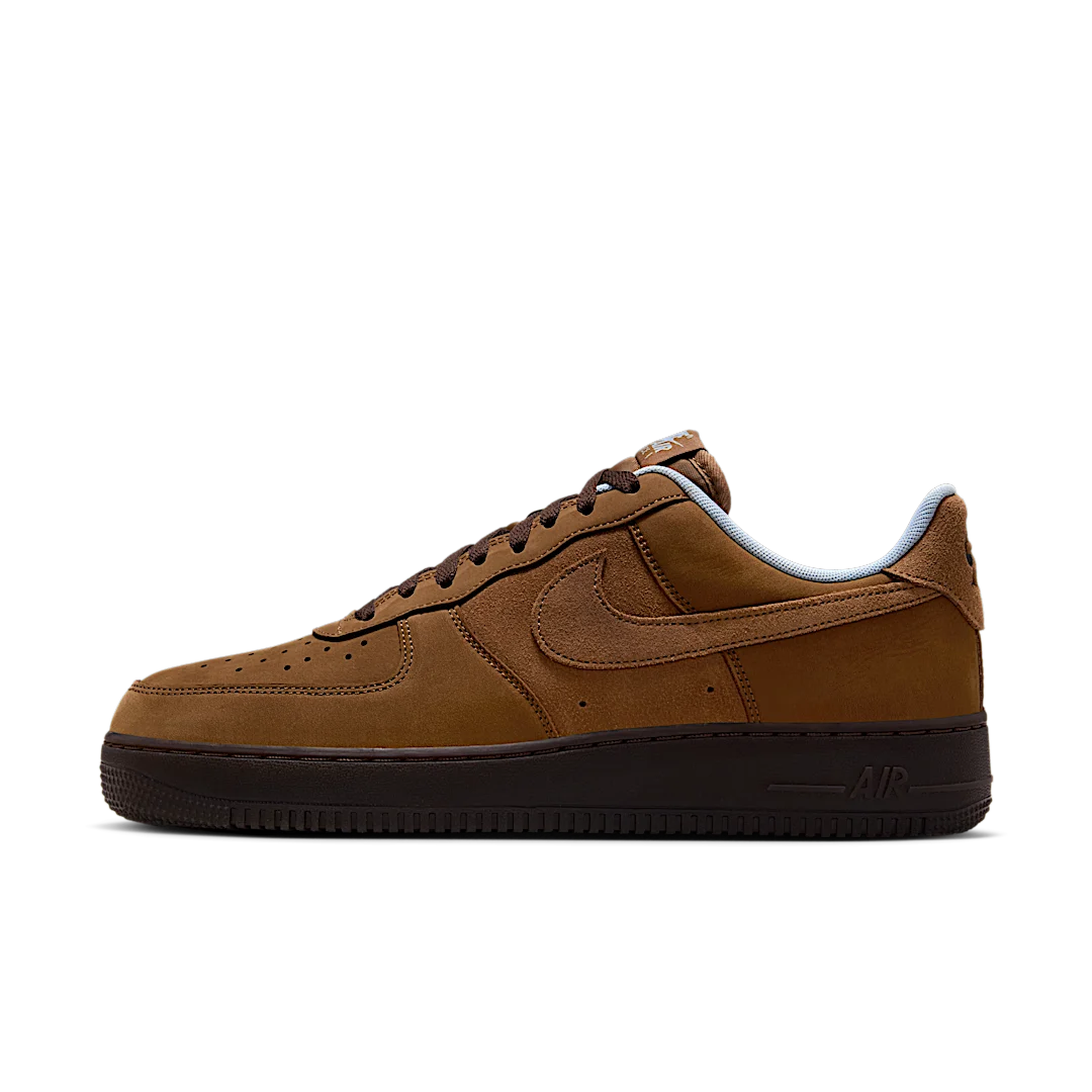 Overkicks - Nike Air Force 1 Low Light British Tan (IB4617-222) - vista lateral
