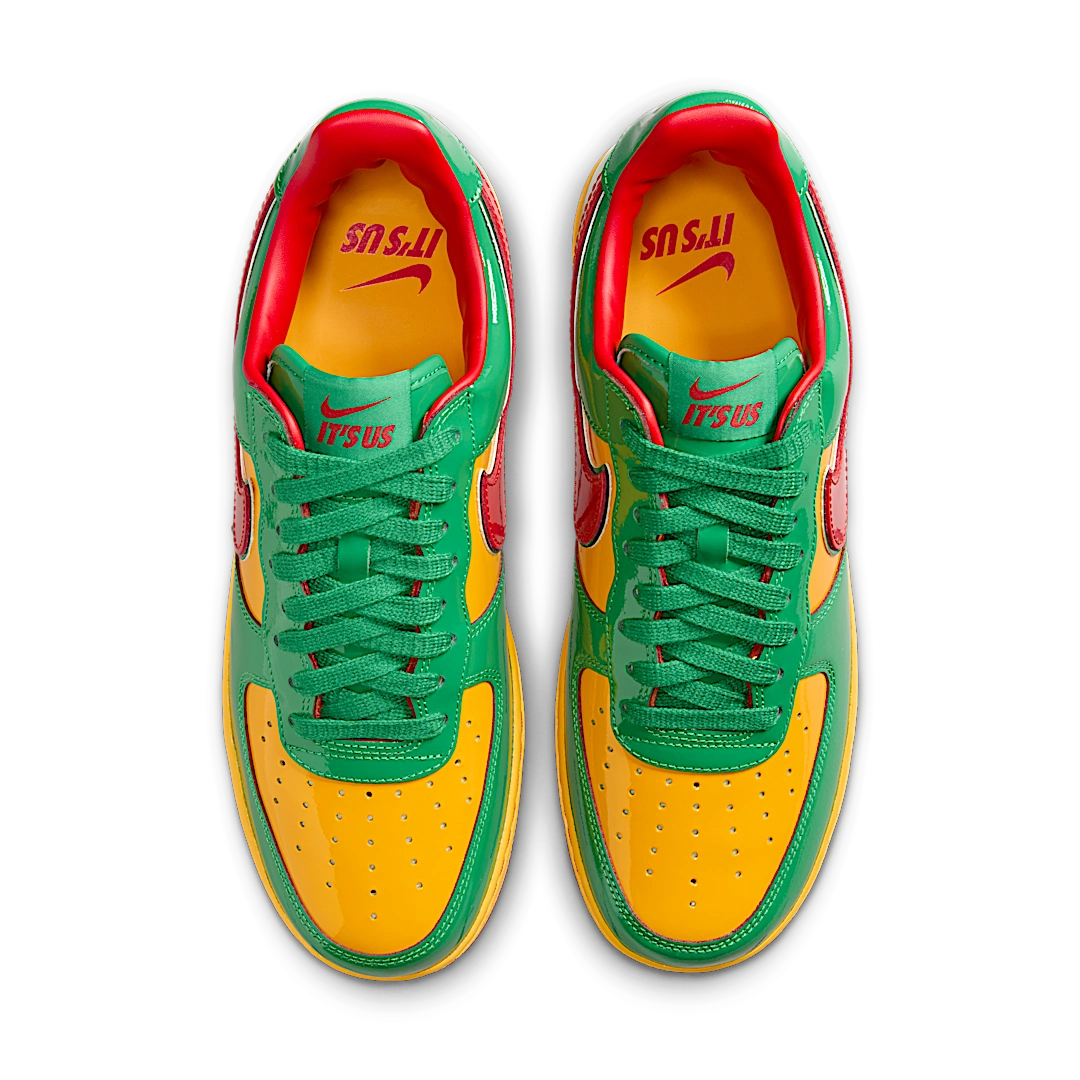 Overkicks - Nike Air Force 1 Low Lil Yachty Concrete Boys Lucky Green (IH4383-300) - par completo