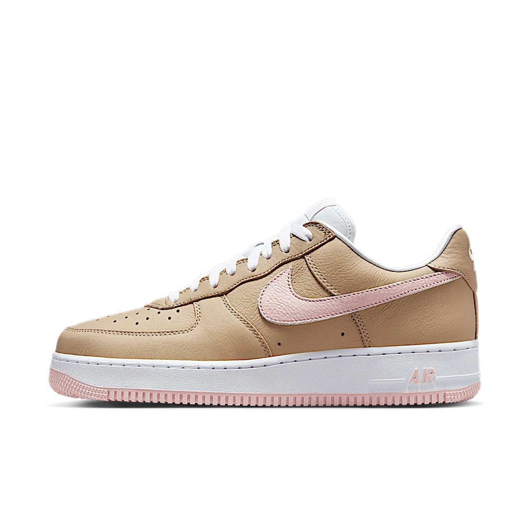 Overkicks - Nike Air Force 1 Low Linen (2016/2024) (845053-201) - vista lateral