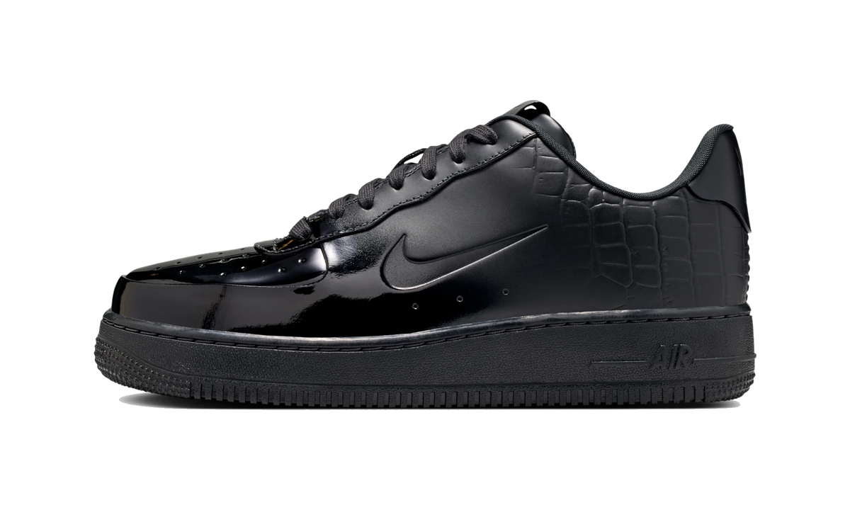 Overkicks - Nike Air Force 1 Low Made in Italy Black (IF3201-001) - vista lateral