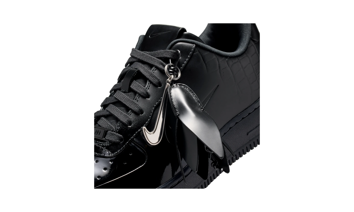 Overkicks - Nike Air Force 1 Low Made in Italy Black (IF3201-001) - detalle
