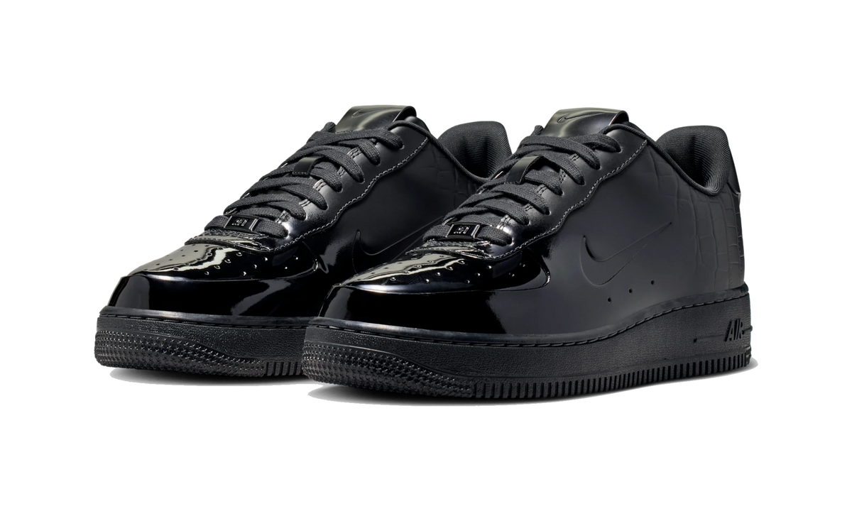 Overkicks - Nike Air Force 1 Low Made in Italy Black (IF3201-001) - vista trasera