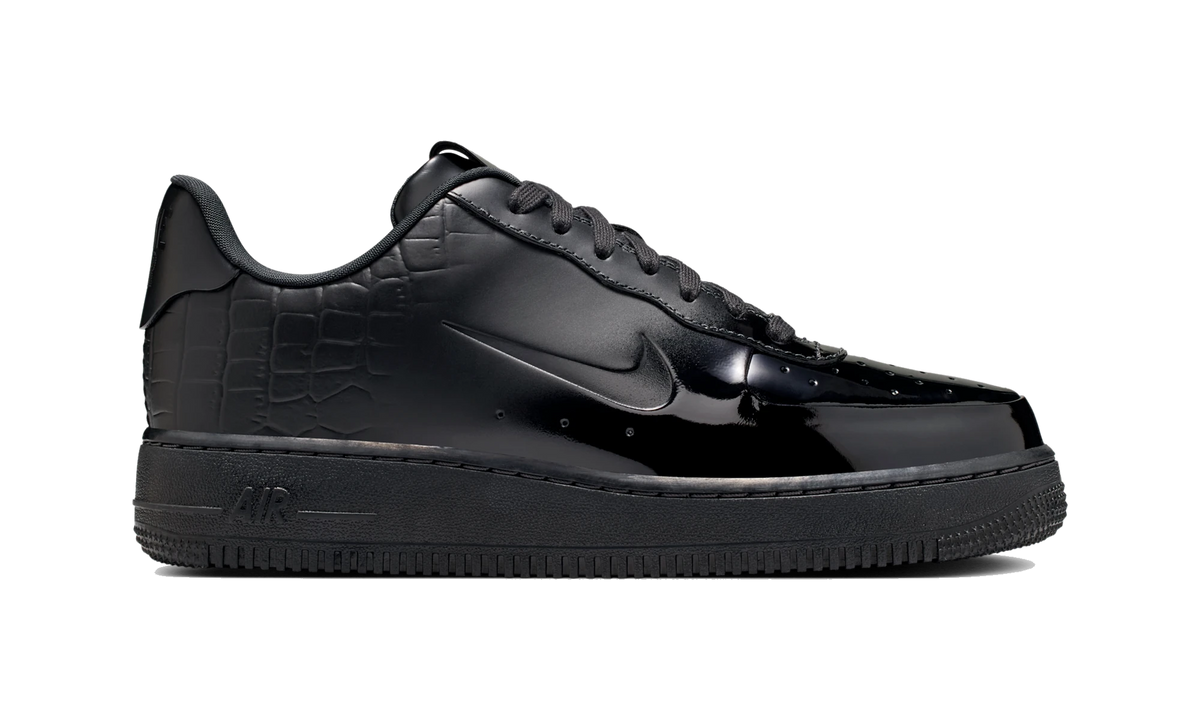 Overkicks - Nike Air Force 1 Low Made in Italy Black (IF3201-001) - detalle suela
