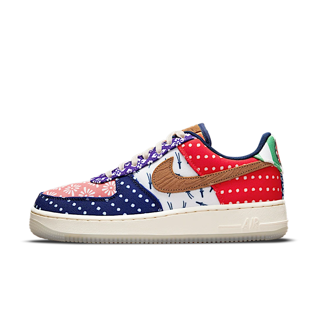 Overkicks - Nike Air Force 1 Low Matsuri (2021) (DM6229-470) - vista lateral